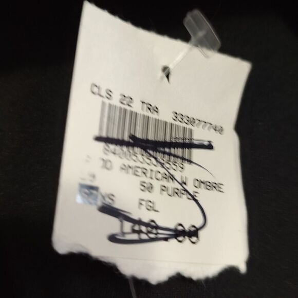 Good American Ombre Contour Purple Sports Bra Racer Back US 0 NWT - Picture 7 of 11